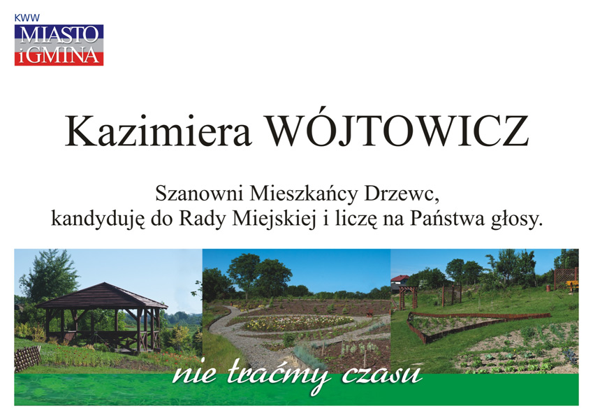 Wybory samorządowe 2014 - kandydaci do Rady Miasta i Gminy Nałęczów