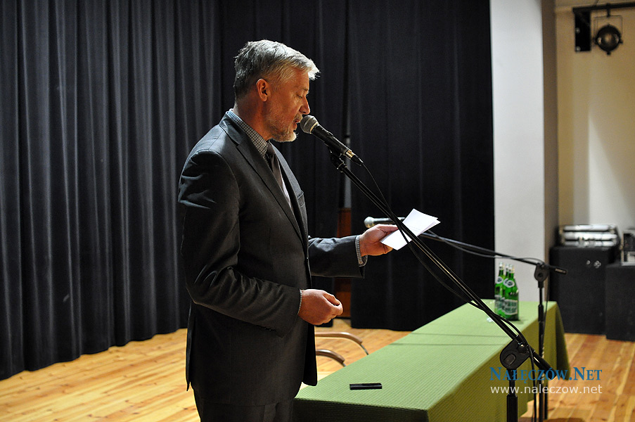 wybory samorządowe w Nałęczowie 2014 rok - spotkanie z Andrzejem Ćwiekiem w Nałęczowskim Domu Kultury